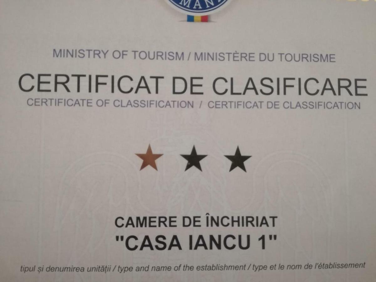 Casa Iancu Hotell Jina Exteriör bild